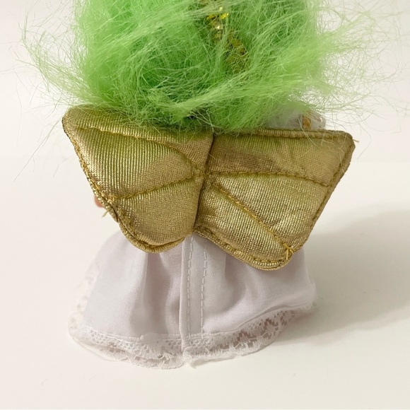 Vintage Dam Troll Angel Green Hair Doll - Picture 9 of 16